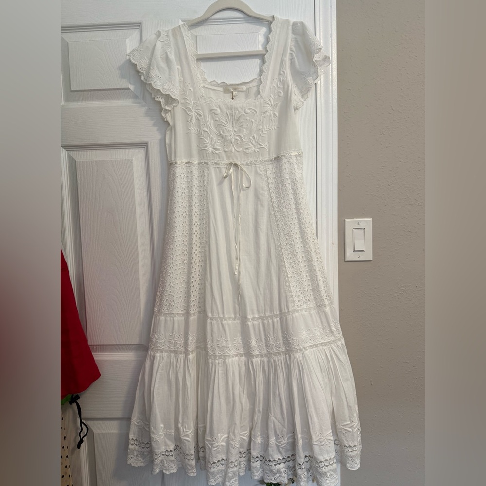 LoveShackFancy Cotton Dress